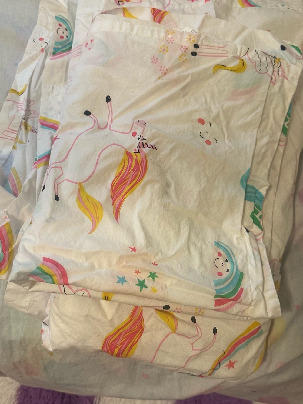The Company Store Kids Duvet Cover and Pillowcase
